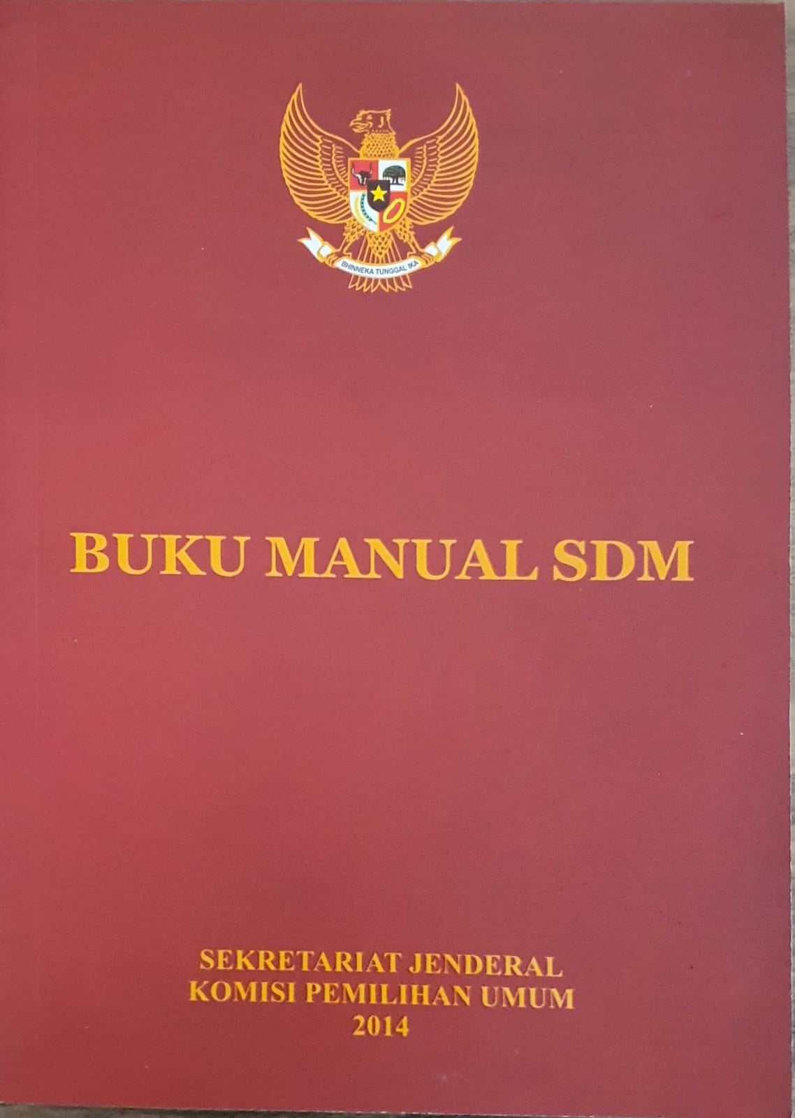 Buku Manual SDM 
